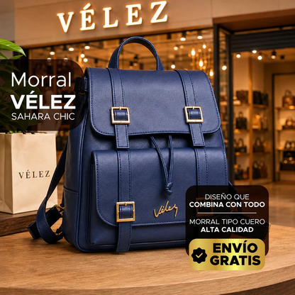 🌟 Morral Vélez Sahara Chic 👜✨Cuero vegano de alta calidad